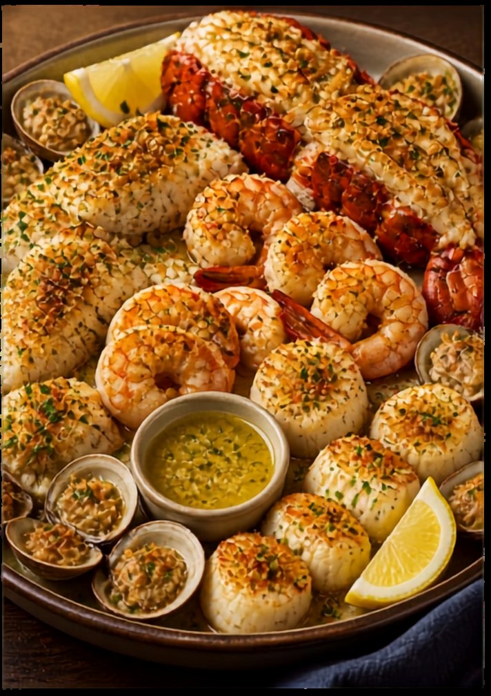 Broiled Seafood