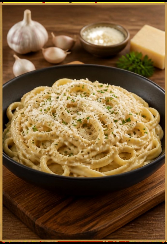 Creamy Garlic Pasta